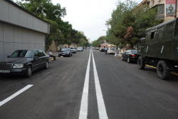 Əhməd Cəmil küçəsi təmirdən sonra yeni görkəm alır - FOTO