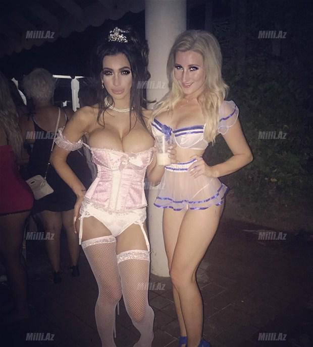 Ən varlı model erotik fotolarını yaydı - FOTO