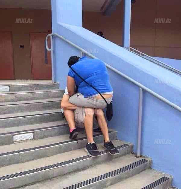 Hərəkətləri ilə özlərini rüsvay edənlər - FOTO