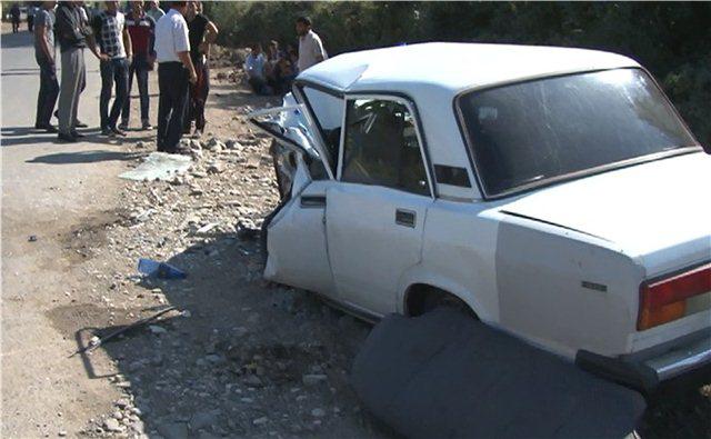 Azərbaycanda ağır qəza: ölən və yaralananlar var - FOTO