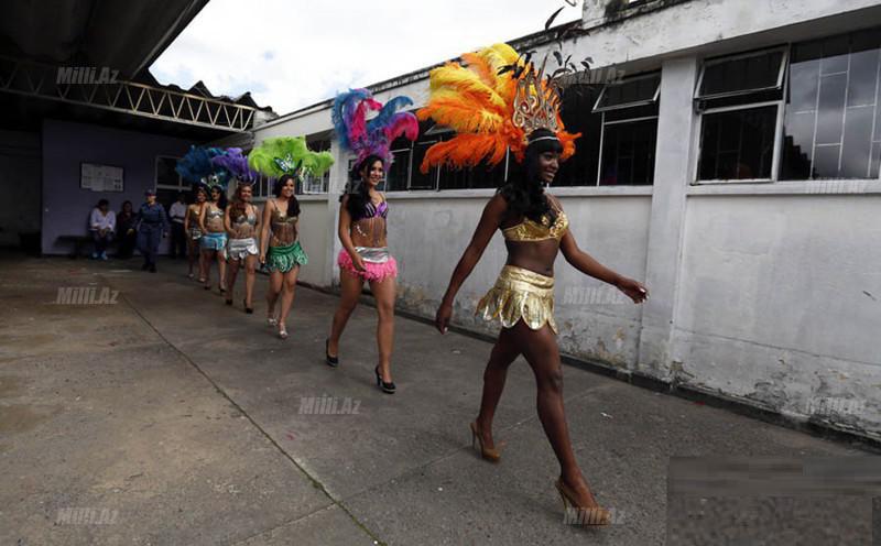 Həbsxanada gözəllik müsabiqəsi - FOTO