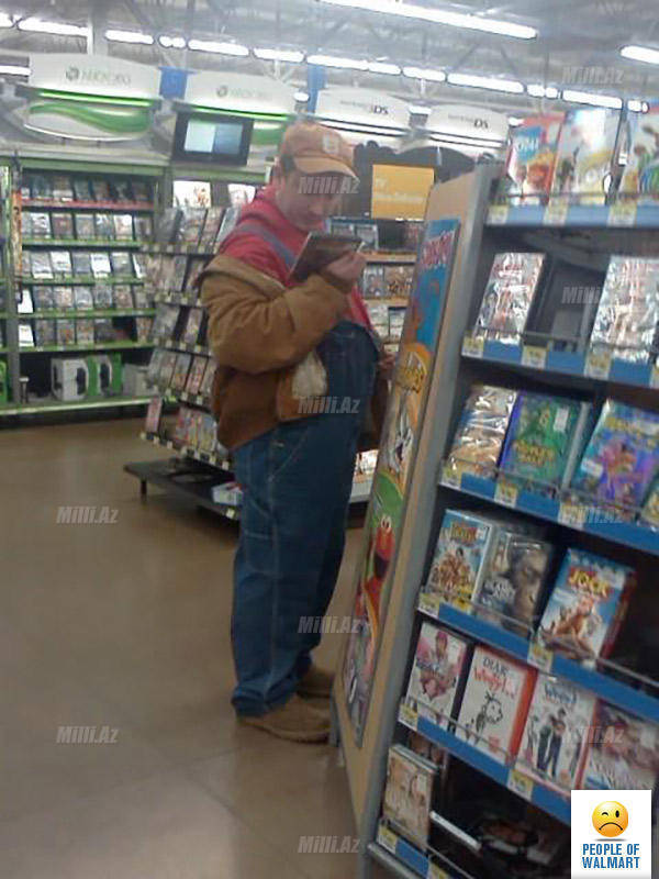 Marketlərdəki qəribə alıcılar - FOTO