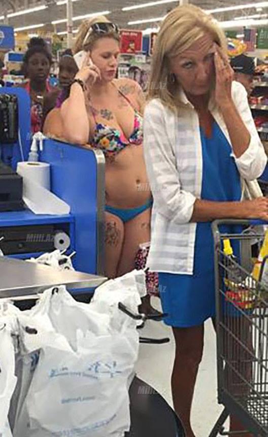 Marketlərdəki qəribə alıcılar - FOTO