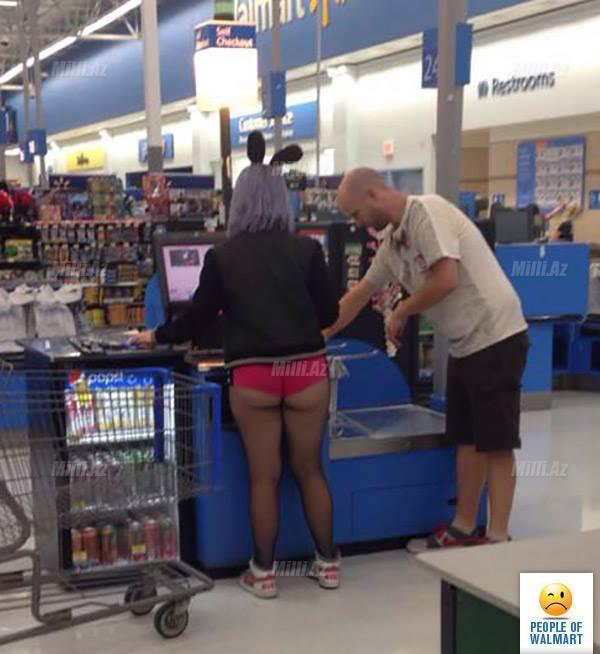 Marketlərdəki qəribə alıcılar - FOTO