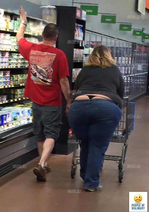 Marketlərdəki qəribə alıcılar - FOTO