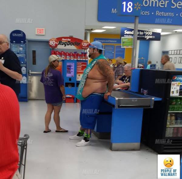 Marketlərdəki qəribə alıcılar - FOTO