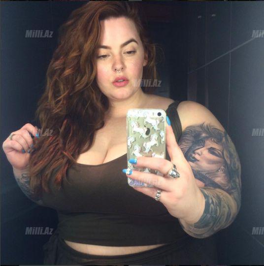 Ən kök model erotik reklama çəkildi - FOTO