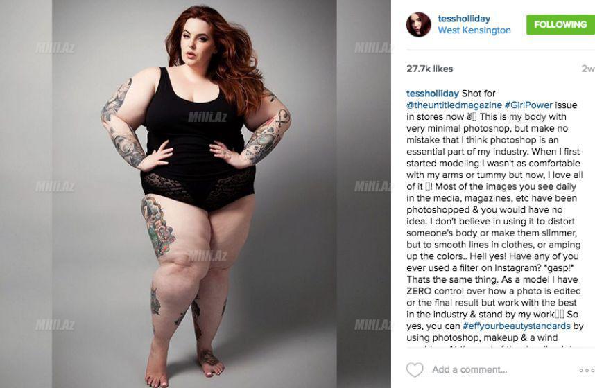 Ən kök model erotik reklama çəkildi - FOTO