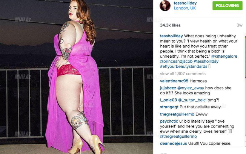 Ən kök model erotik reklama çəkildi - FOTO