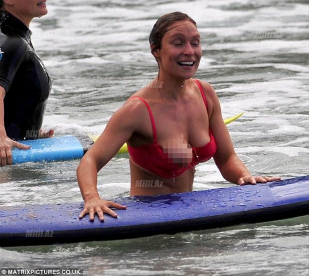 Serial çəkilişində pərt oldu - FOTO