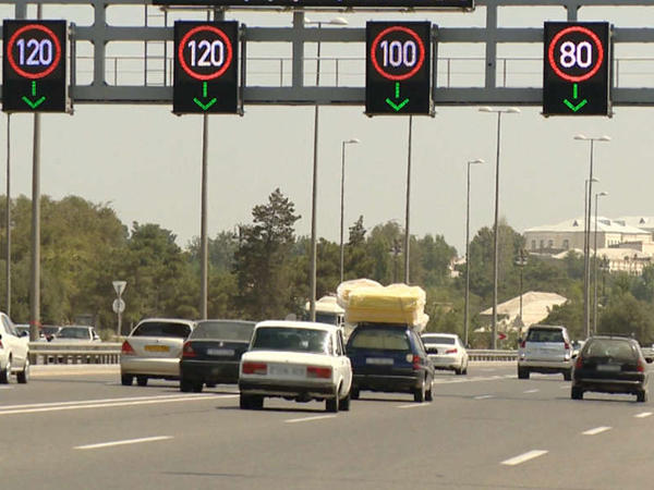 Mərdəkan şosesində sürət həddi endirilib