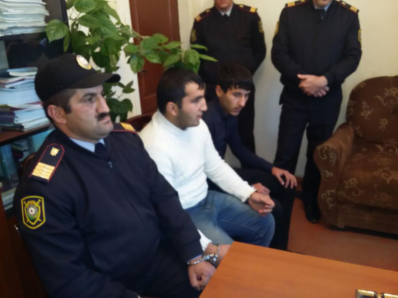 Bu iki nəfər printerlə ciblərə girdi - FOTO