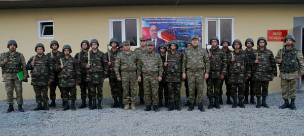 Zakir Həsənov cəbhə xəttində - FOTO