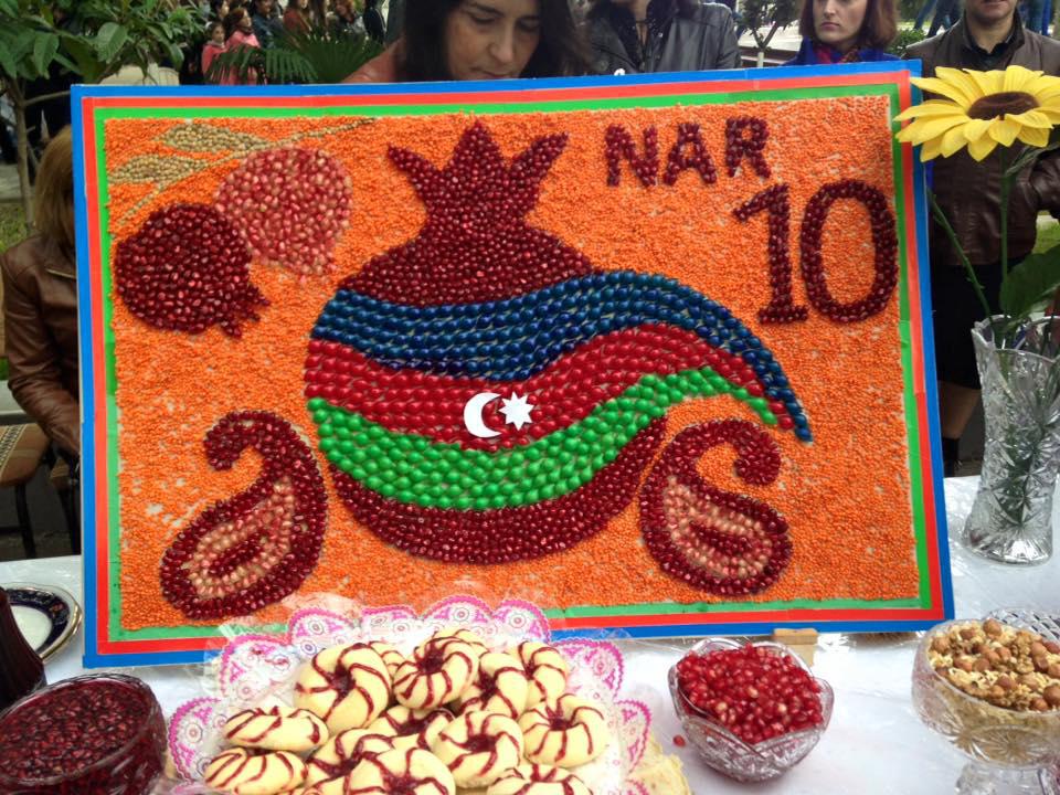Göyçayda yubiley Nar bayramı - FOTO
