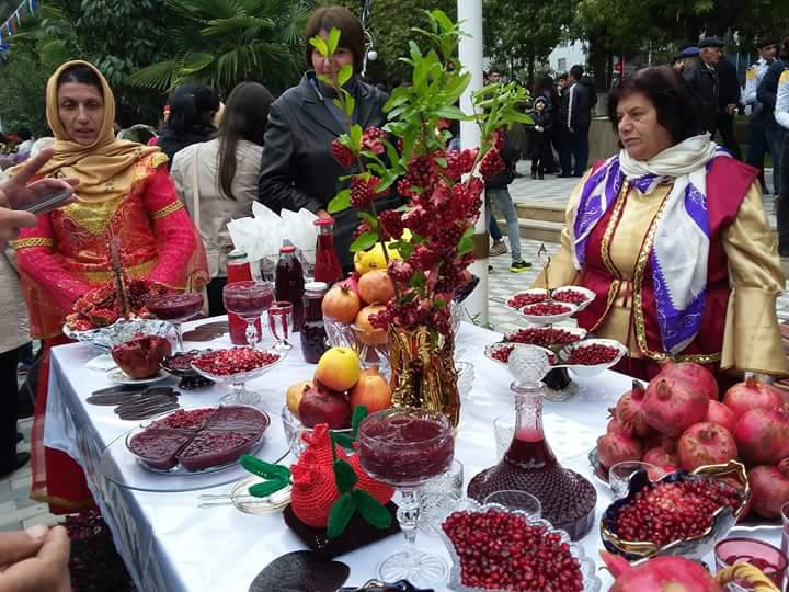 Göyçayda yubiley Nar bayramı - FOTO