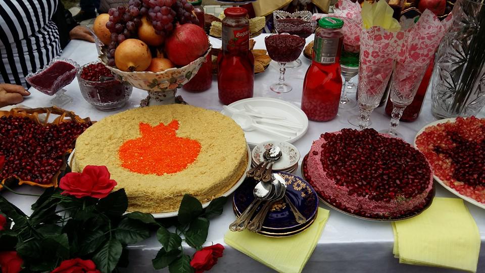 Göyçayda yubiley Nar bayramı - FOTO