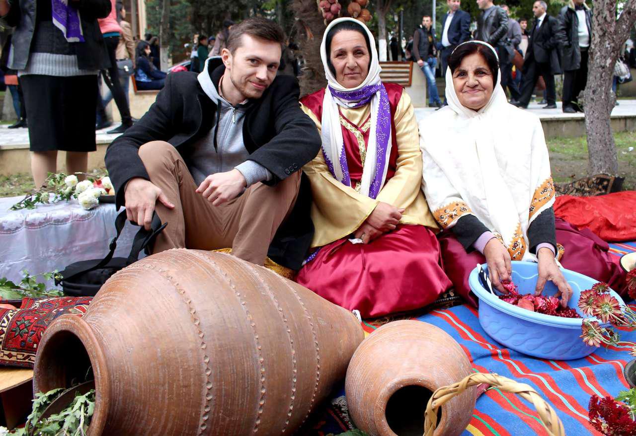 Göyçayda yubiley Nar bayramı - FOTO