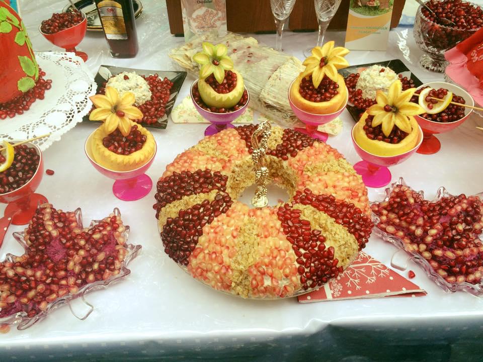 Göyçayda yubiley Nar bayramı - FOTO