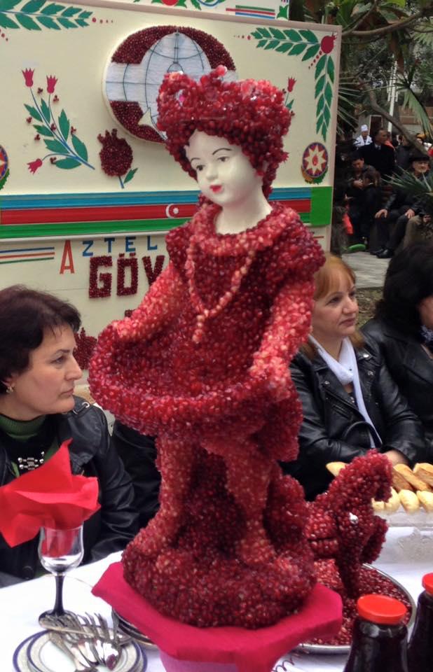 Göyçayda yubiley Nar bayramı - FOTO