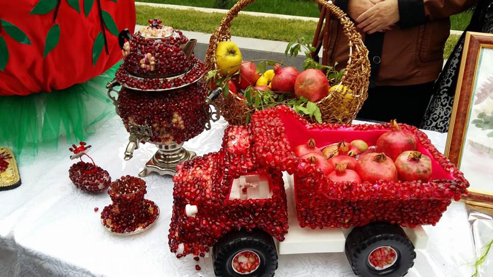 Göyçayda yubiley Nar bayramı - FOTO