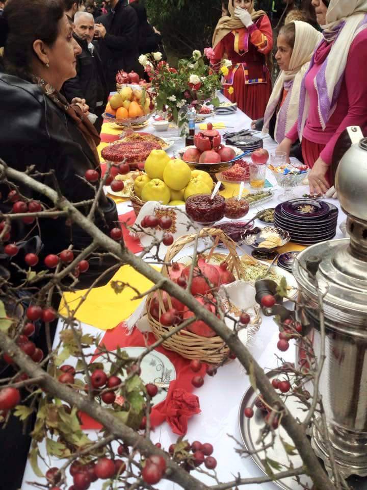 Göyçayda yubiley Nar bayramı - FOTO