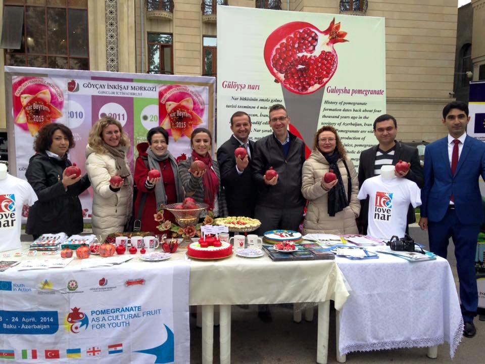 Göyçayda yubiley Nar bayramı - FOTO