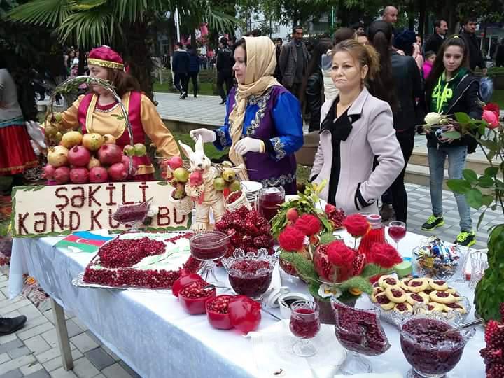 Göyçayda yubiley Nar bayramı - FOTO