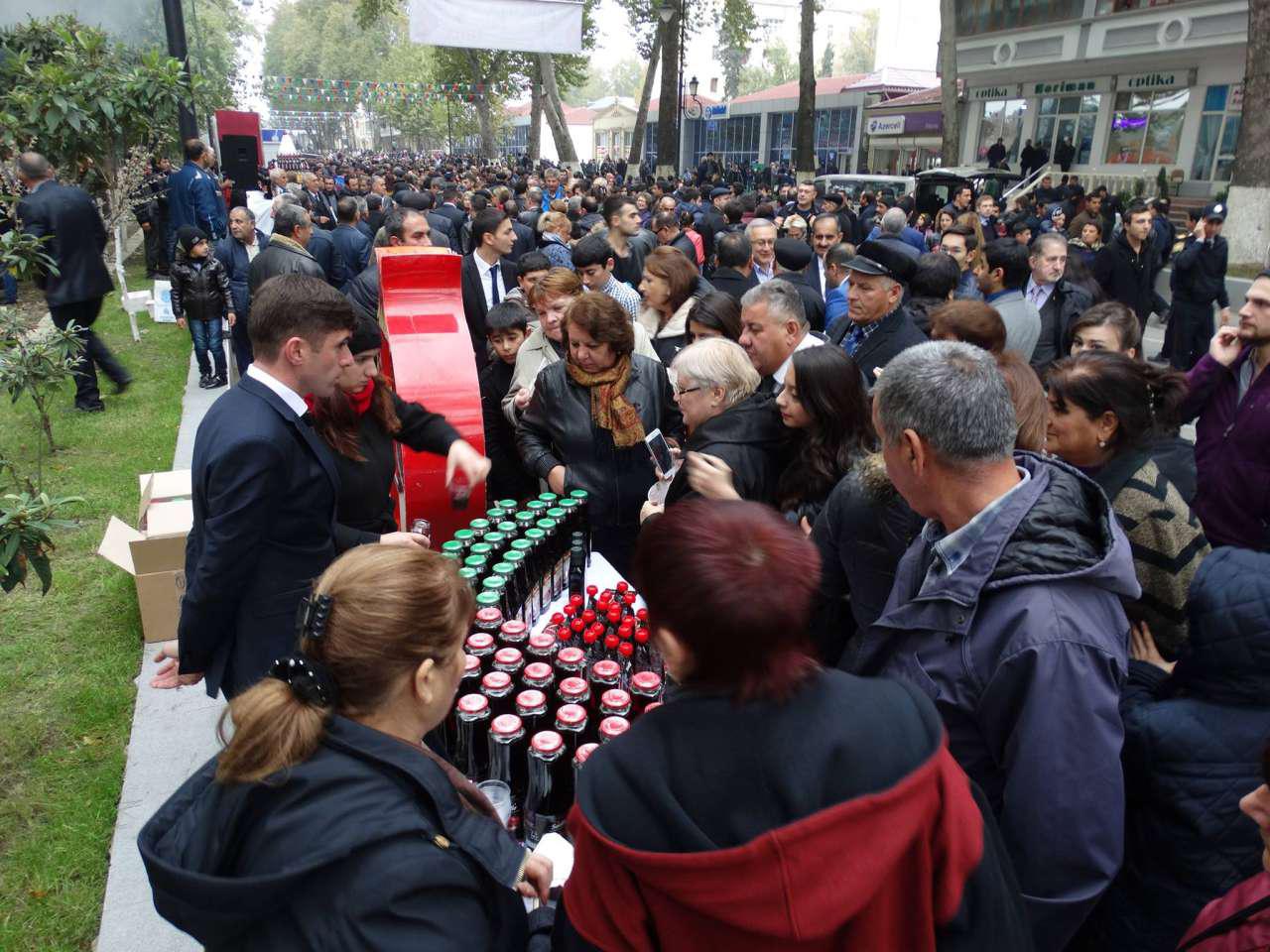 Göyçayda yubiley Nar bayramı - FOTO