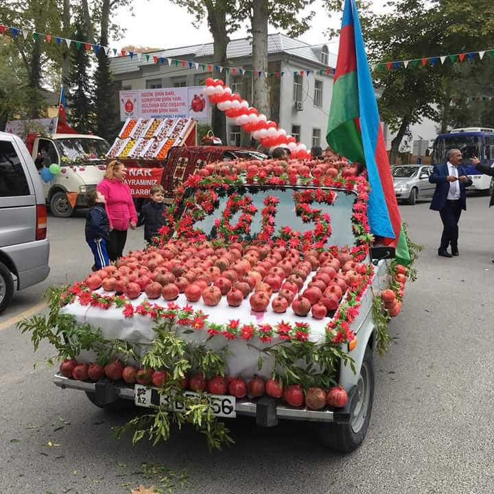 Göyçayda yubiley Nar bayramı - FOTO
