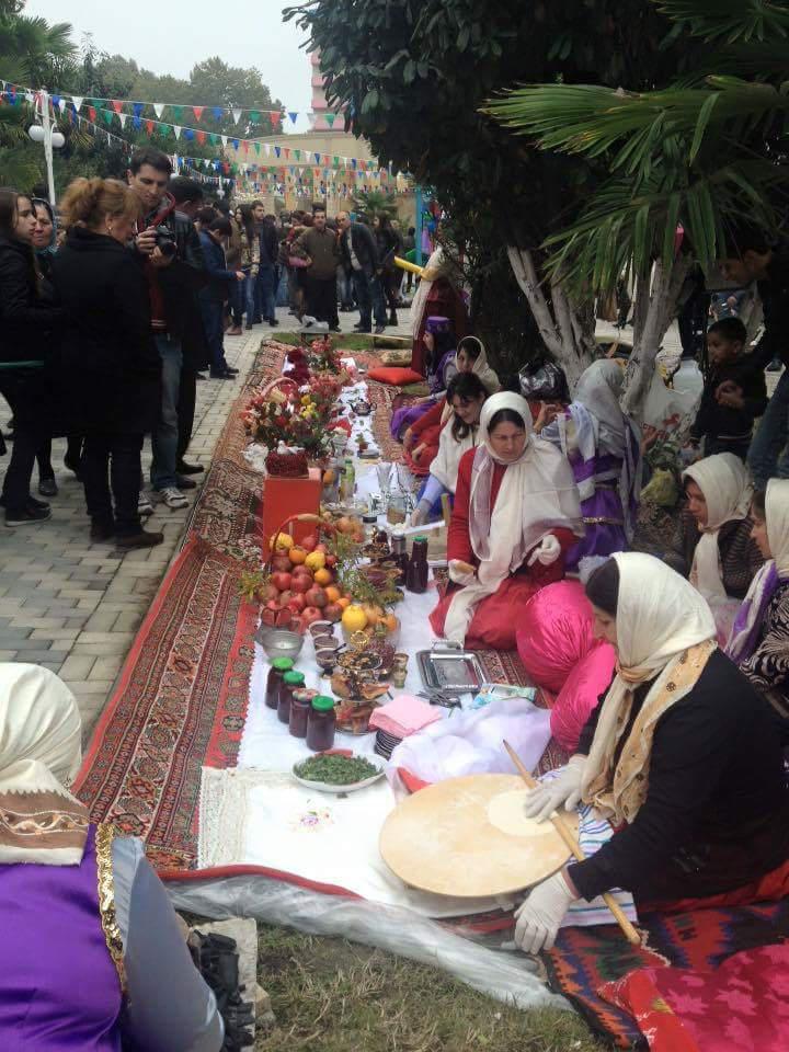 Göyçayda yubiley Nar bayramı - FOTO