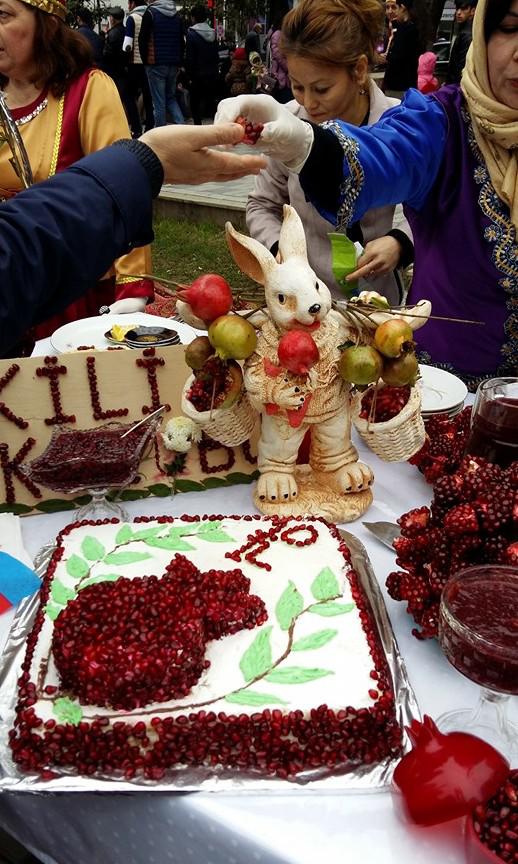 Göyçayda yubiley Nar bayramı - FOTO