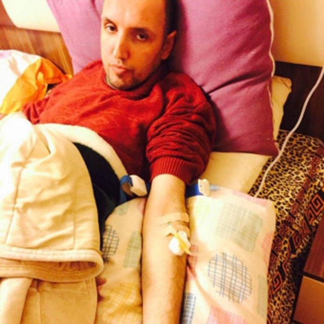 Samiraldo ölümdən döndü - FOTO