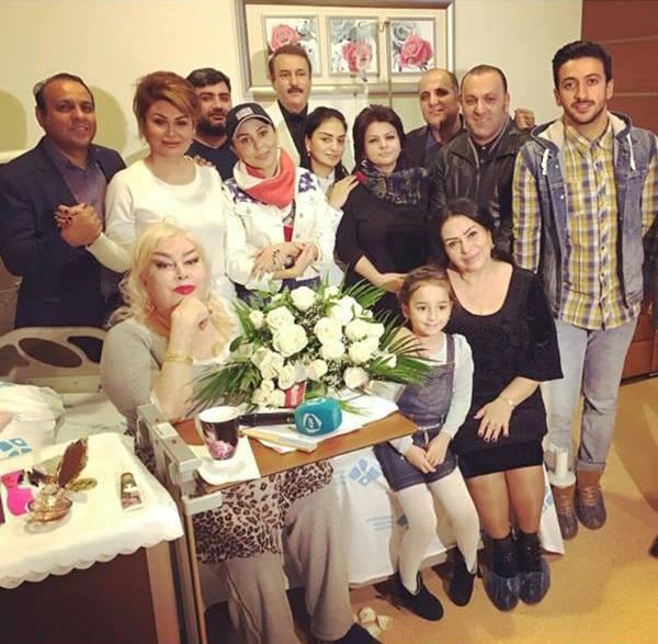 Sənət dostları İlhamə Quliyevanın ziyarətində - FOTO