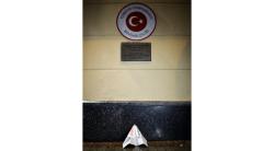 Türkiyənin Rusiyadakı səfirliyi önündə aksiya - FOTO