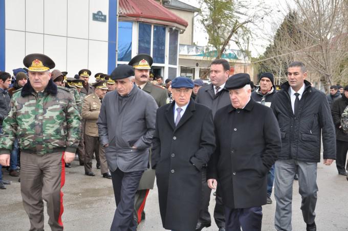 Generallar gəmi kapitanının dəfnində - YENİLƏNİB - FOTO