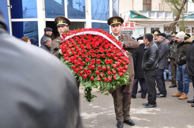 Generallar gəmi kapitanının dəfnində - YENİLƏNİB - FOTO