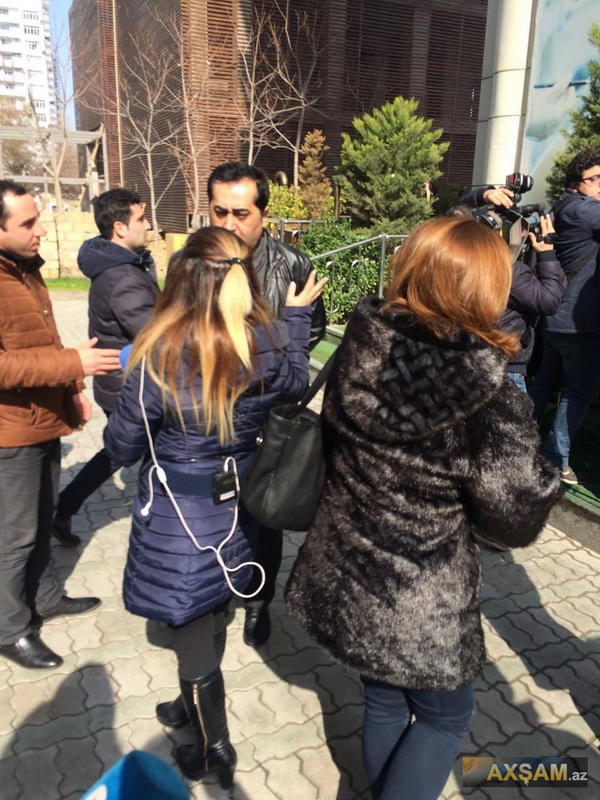 Tanınmışlar İlhamə Quliyevanın həyətində - FOTOlar