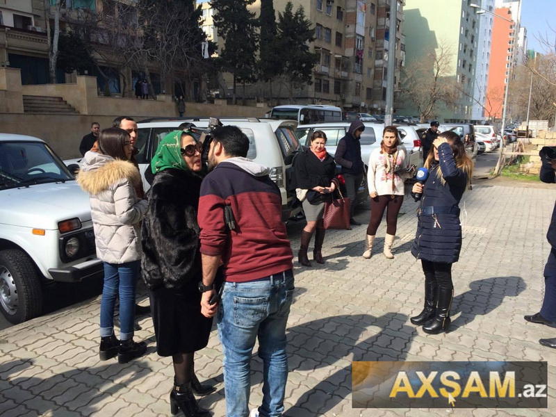 Tanınmışlar İlhamə Quliyevanın həyətində - FOTOlar