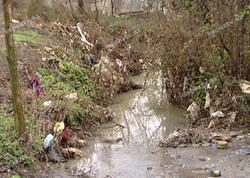 Bölgənin ən mənzərəli yeri zibilliyə çevrilib