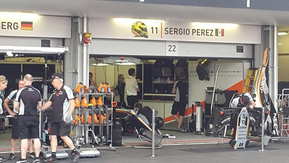 Formula-1 pilotlarının bolidlərinə Bakıda belə qulluq edirlər - FOTOSESSİYA