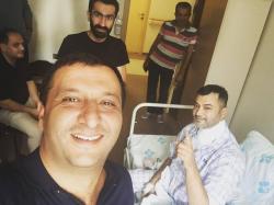 Coşqun Rəhimov əməliyyatdan sonra - FOTO