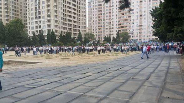 Müxalifətin "mitinq"i fiaskoya çevrildi - FOTO