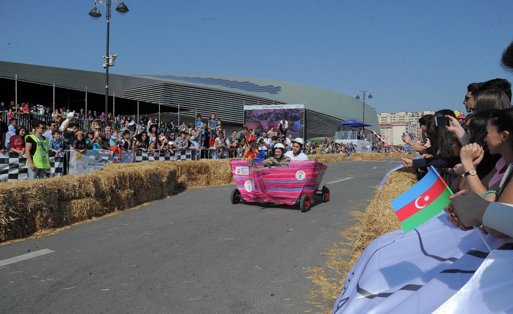 Bakıda keçirilən "Red Bull Soapbox” yarışının qalibləri müəyyənləşib - YENİLƏNİB - FOTO