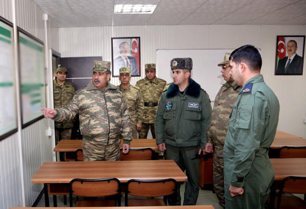 Hərbi pilotlarımız üçün YENİ POLİQON - FOTO