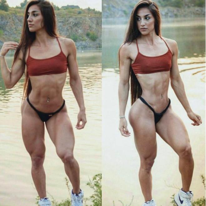 Bahar Nəbiyeva bədəni ilə hər kəsi heyrətləndirir - FOTO