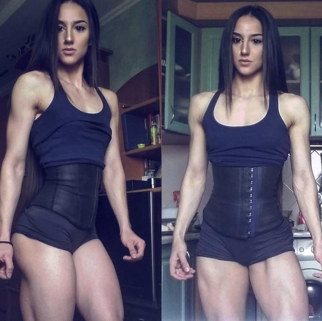 Bahar Nəbiyeva bədəni ilə hər kəsi heyrətləndirir - FOTO