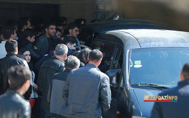 Tələbə övladlarının meyitlərinin arxasınca gələn valideynlər FƏRYAD QOPARDILAR - VİDEO - FOTO