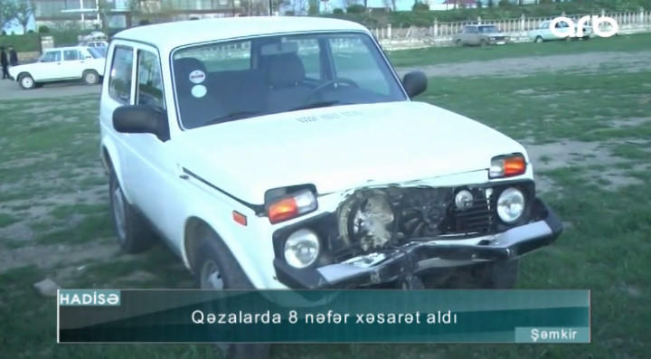 Şəmkir-Gədəbəy yolunda qəza: Xəsarət alanlar var - YENİLƏNİB - VİDEO - FOTO