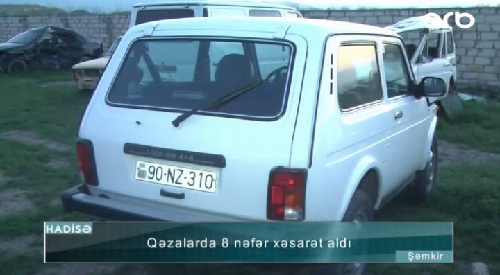 Şəmkir-Gədəbəy yolunda qəza: Xəsarət alanlar var - YENİLƏNİB - VİDEO - FOTO