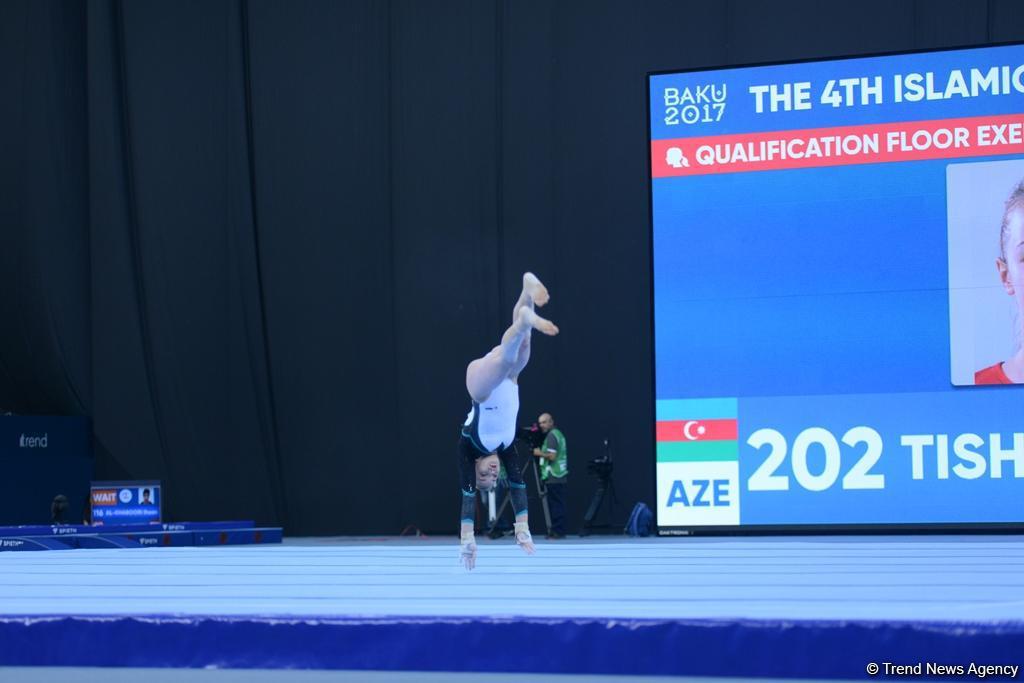 İdman gimnastikası üzrə Azərbaycan komandası İslamiadada qızıl medal qazandı - FOTO
